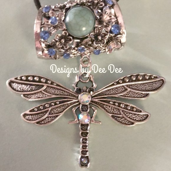 Designs by Dee Dee Jewelry - 5/$20🔥Dragonfly Necklace Enhancer or Scarf Jewelry🔥 bundle special price